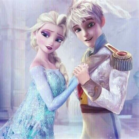 Elsa Et Jack Frozen Disney Walt Disney Elsa Frozen Disney Love