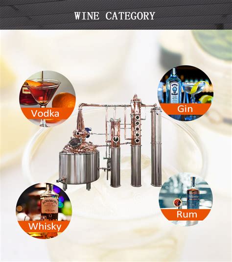 Distillation Column Industrial Distilling Equipment Alcohol Production