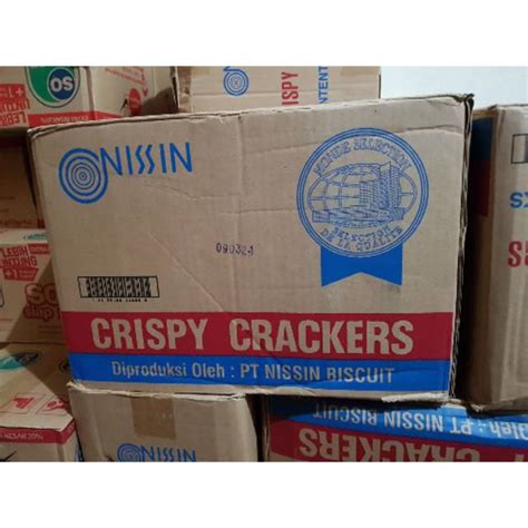 Jual Nissin Crispy Crackers G Dus Per Karton Shopee Indonesia