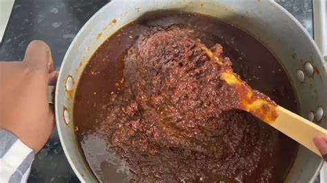 How To Make Authentic Ghana Shito Black Pepper Sauce Youtube