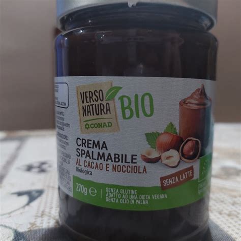 Verso Natura Conad Veg Crema Spalmabile Al Cacao E Nocciola Biologica