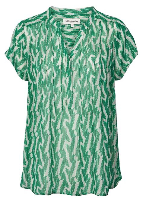 Lollys Laundry Heather Top Green