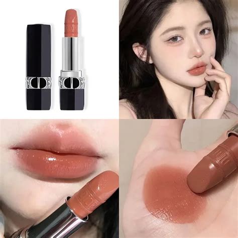 Mua Son Dior Rouge Dior Mitzah 424 Nude Fauve Satin Finish Màu Cam Nude