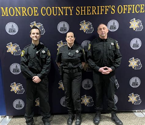 Monroe County Sheriff Announces New Hires | WLEN-FM Radio 103.9