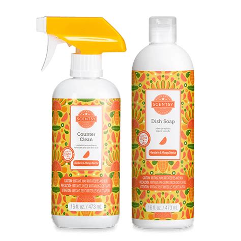 Mandarin And Mango Nectar Scentsy Clean Bundle Summer 2021