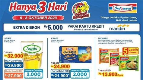 Promo Jsm Indomaret Oktober Dapatkan Extra Diskon Rp