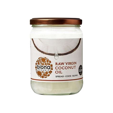 Biona Organic Raw Virgin Coconut Oil 400g The HoneyPot Health Store