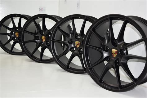 20” PORSCHE 991 911 20 CARRERA S WHEELS Rims FACTORY OEM Original Satin ...