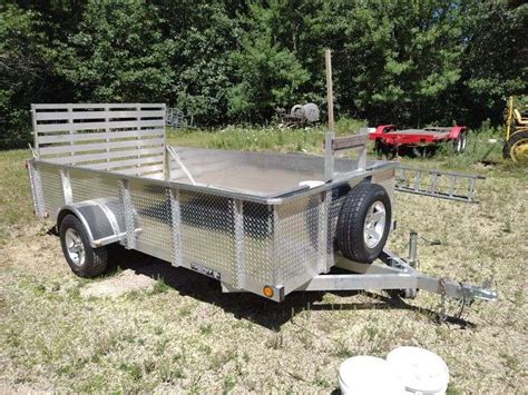 Aluminum Trailer Made By Trophy Trailers W Yoder Auction