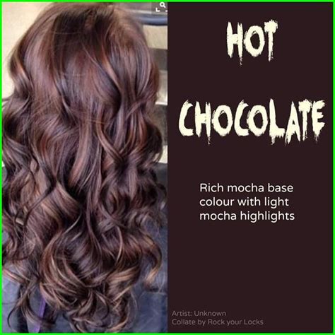 Rich Mocha Hair Color 843 Hot Chocolate Hair Color Hair Tips Mocha