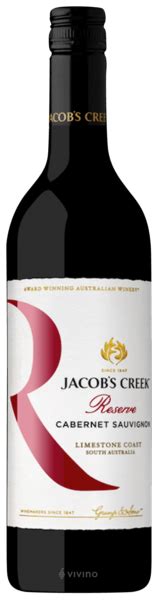 2018 Jacob S Creek Reserve Cabernet Sauvignon Vivino Australia