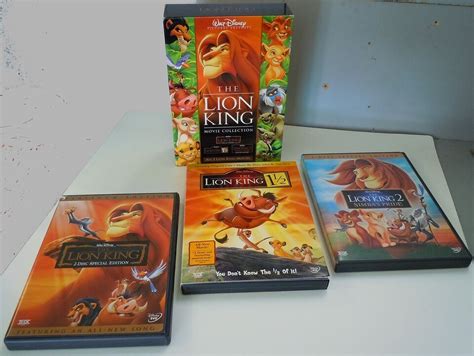 The Lion King Trilogy Collection 786936262346 Ebay