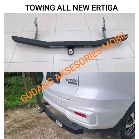 Jual Towing Bar Besi Pengaman Bemper Belakang Mobil All New Ertiga