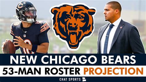 NEW Chicago Bears 53 Man Roster Projection After 2 NFL Preseason Games