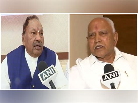 Yediyurappa Cheated Us Furious Eashwarappa Hits Out At Former Cm After Son Denied Haveri Ls