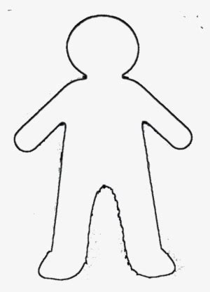 Free Human Outline Png - Template Of A Boy Transparent PNG - 576x803 - Free Download on NicePNG