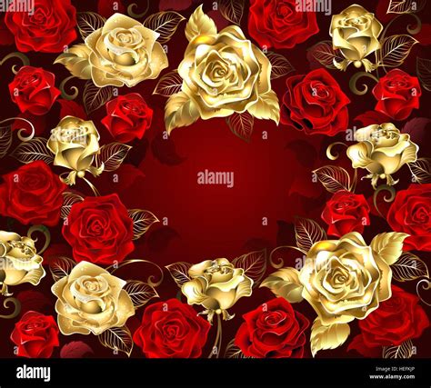 963 Gold Background With Flowers Images - MyWeb