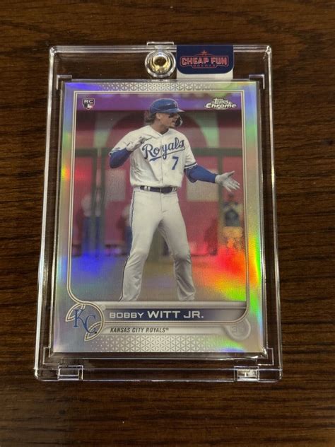 Bobby Witt Jr Topps Chrome Extended Short Print Raw Price