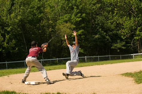 Baseball at the Best Boys and Summer Camp - Camp Skylemar