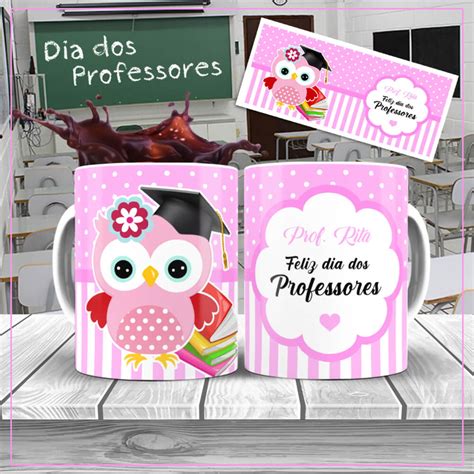 Caneca Dia Dos Professores Nome X Cara Professores Nome