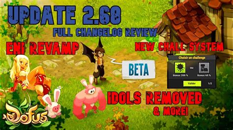 Dofus Update 2 68 Full Changelog REVIEW BETA TESTING YouTube