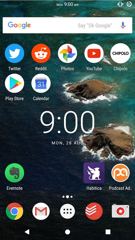 My Android Home Screen – The Nerdy Student