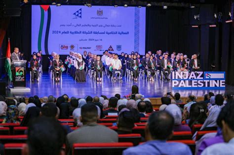 Palestine Polytechnic University Team Wins Top Award At Injaz Palestine