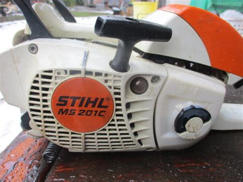 Yahoo オークション STIHL スチール エンジンチェンソー MS201 C E