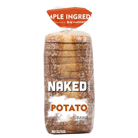 Naked Bread Thick Sliced Potato Sandwich Loaf Oz Walmart