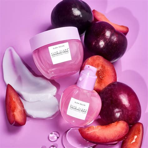 Glow Recipe Plum Plump Hyaluronic Acid Face Cream Dewy Glow Hydrating