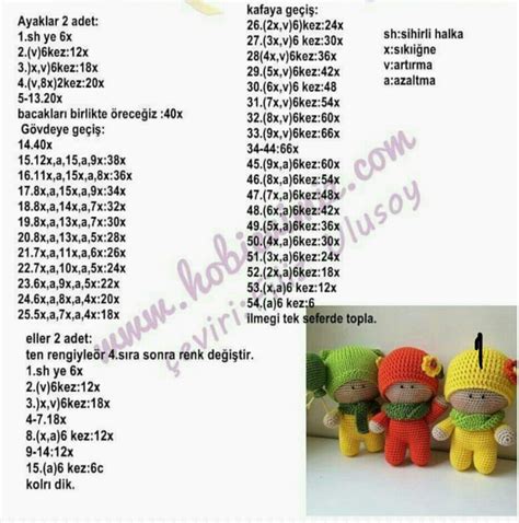 Amigurumi Rg Oyuncak Modelleri Apkal Bebek Yap L Anlat Ml