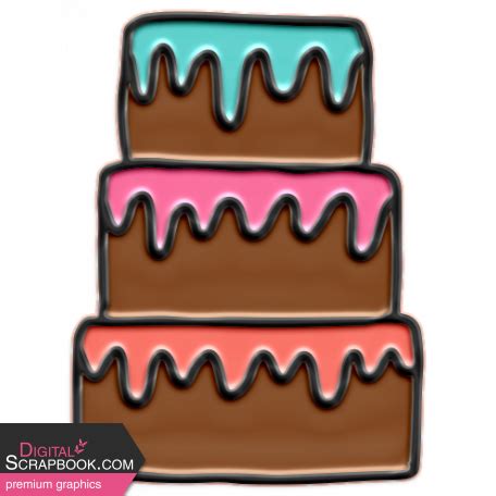 The Good Life September Baking Elements Enamel Cake Graphic By