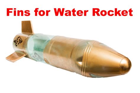 How To Make Water Rocket Fins Youtube