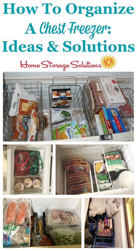 Organizing A Chest Freezer Ideas And Solutions