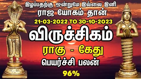 Rahu ketu peyarchi 2023 to 2025 in tamil viruchigam வரசசகம ரக