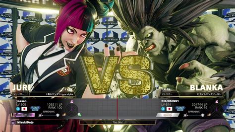 Yossan Juri vs NISHIKIN Blanka よっさんジュリvs にしきんブランカ YouTube