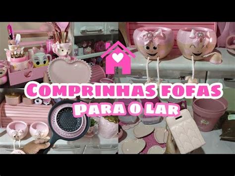 Comprinhas Fofas Para O Lar Cozinha Rosa Youtube