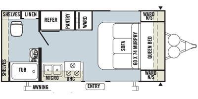 2013 Forest River Rockwood Mini Lite 1901 Travel Trailer Specs