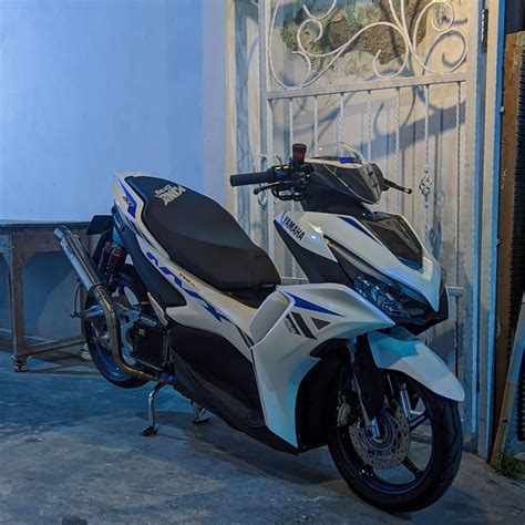 Jual STRIPING STICKER ALL NEW AEROX CONNECTED NVX 155 TRANSPARAN