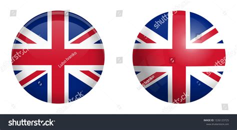 British Union Jack Flag Under 3d Stock Vector (Royalty Free) 1226123725 ...