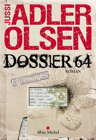 Dossier Jussi Adler Olsen Babelio