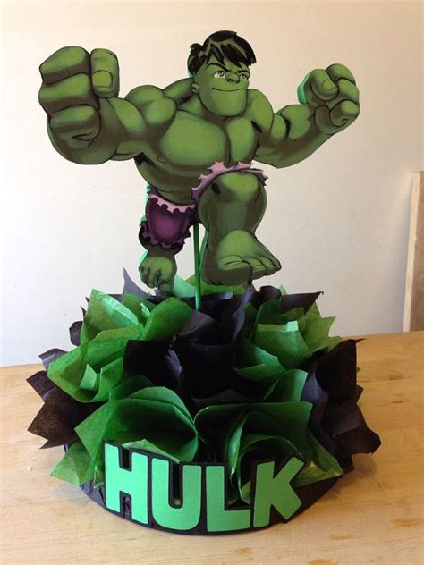 The Incredible Hulk Centerpiece Party By CuteCreationShop1 On Etsy 20