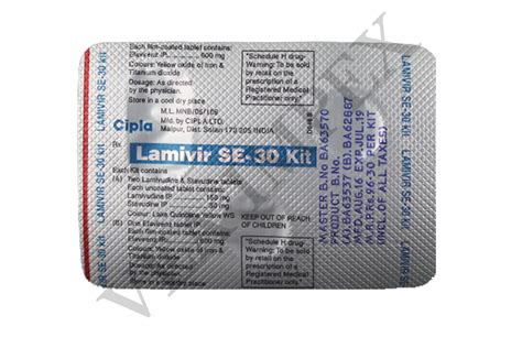 Lamivir Se Kit Lamivudine Stavudine And Efavirenz Tablets