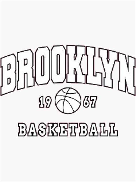 Brooklyn Nets Sticker For Sale By Andwijeetendra Redbubble