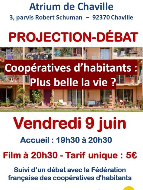 Coop Ratives Dhabitants Plus Belle La Vie Atrium De Chaville