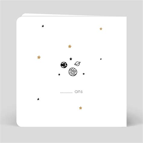 Invitation Anniversaire Enfant Petit Astronaute Popcarte