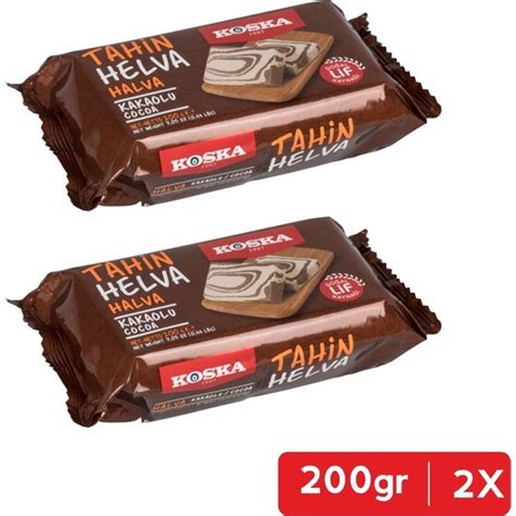 Koska Kakaolu Helva Paket 200 gr 2 li Fiyatı Taksit Seçenekleri