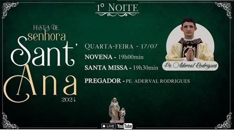 Noite Do Noven Rio Em Honra A Senhora Sant Ana Youtube