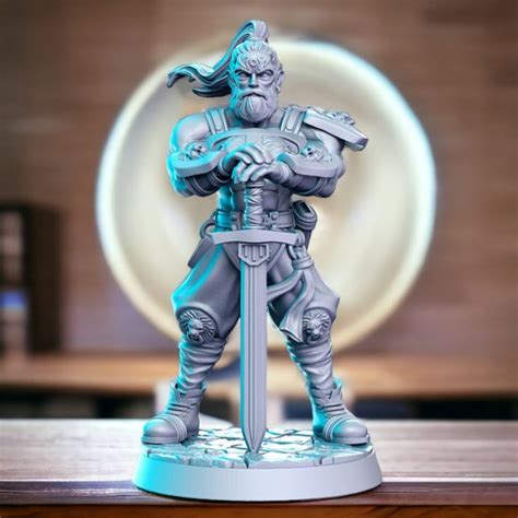 Kensai Blademaster Old Viking Samurai Barbarian Armed Warrior Etsy