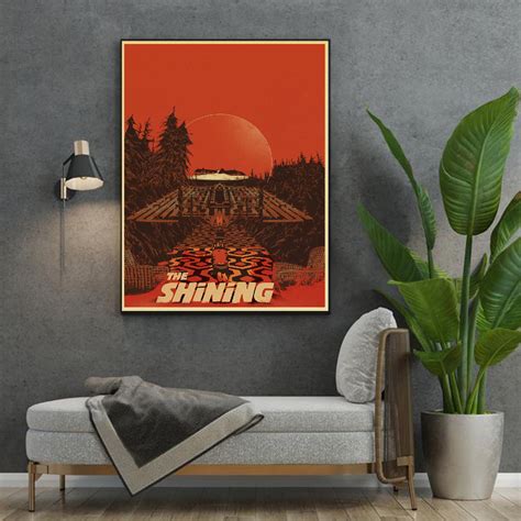 Shining Poster Horror Movie Shining Maze Overlook Hotel Horror - Etsy